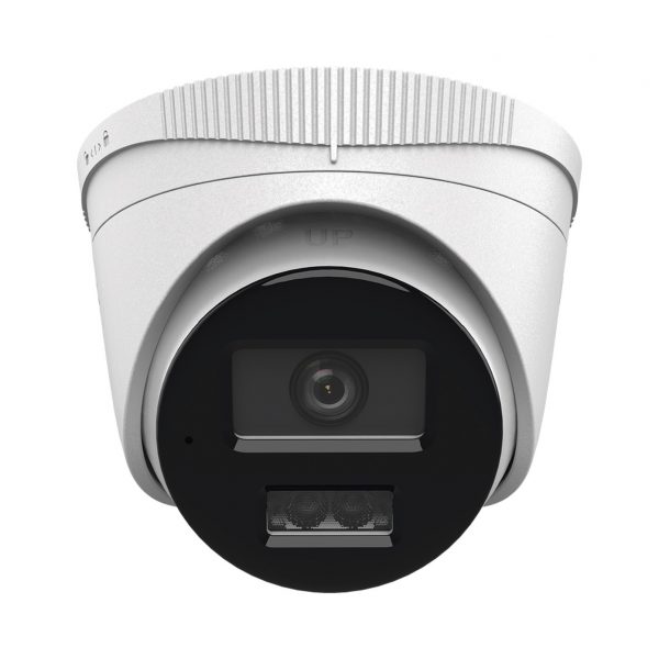 [Dual Light] Turret IP de 2 Megapíxel / Lente 2.8 mm / Ángulo de visión 101° / 20 mts IR + 15 mts Luz Blanca / Micrófono Integrado / ACUSENSE Lite / Exterior IP67 / PoE / dWDR / H.265+ / ONVIF - Imagen 3
