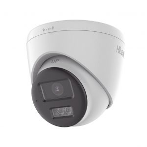 [Audio Bidireccional + Dual Light + ColorVu] Turret TURBOHD 2 Megapíxel (1080p) / Lente 2.8 mm / 40 mts IR EXIR + 40 mts Luz Blanca / Micrófono y Bocina Integrado / Exterior IP67 / dWDR