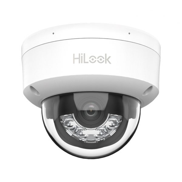 [Dual Light] HiLook Series / Domo IP de 4 Megapíxel / Uso en interior / Lente 2.8 mm / 20 mts IR + 20 mts Luz Blanca / Micrófono Integrado / ACUSENSE Lite / PoE / dWDR / H.265+ / ONVIF - Imagen 2