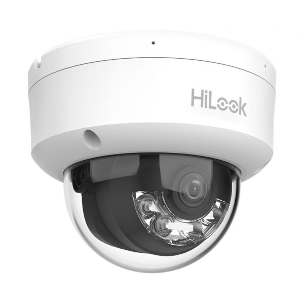 [Dual Light] HiLook Series / Domo IP de 4 Megapíxel / Uso en interior / Lente 2.8 mm / 20 mts IR + 20 mts Luz Blanca / Micrófono Integrado / ACUSENSE Lite / PoE / dWDR / H.265+ / ONVIF - Imagen 3