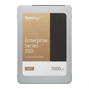 SSD SATA de 2,5" Serie Enterprise | 7000 GB | Alto Rendimiento Estable | Resistencia Empresarial | Protección de Datos Integral | Análisis de Vida Útil | Compatibilidad con Synology DSM | Garantía de 3 Años.