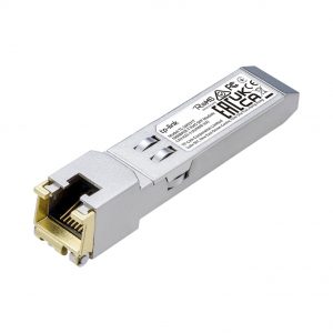 Transceptor mini-GBIC SFP RJ45 / Admite 1000BASE-T / Hasta 100 metros / Conector RJ45 (1G)