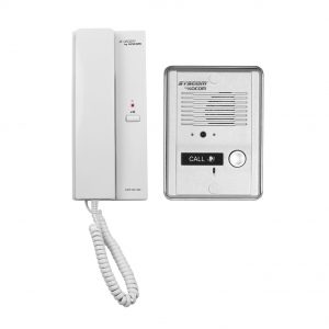 Kit de audio portero con un auricular (expandible hasta 3 auriculares)