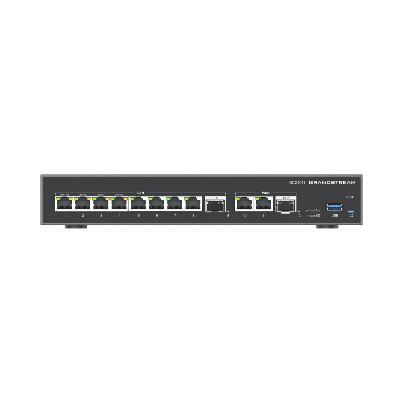 4 en 1: Firewall Nueva Generación, Router, PBX IP, Switch 10 Puertos Gigabit (4 PoE) + 2 Puertos SFP 2.5 Gigabit