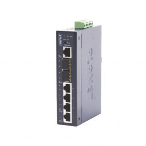 Switch Industrial Administrable Capa 2 con 4 Puertos 10/100/1000T y 2 Puertos SFP 1G/2.5G