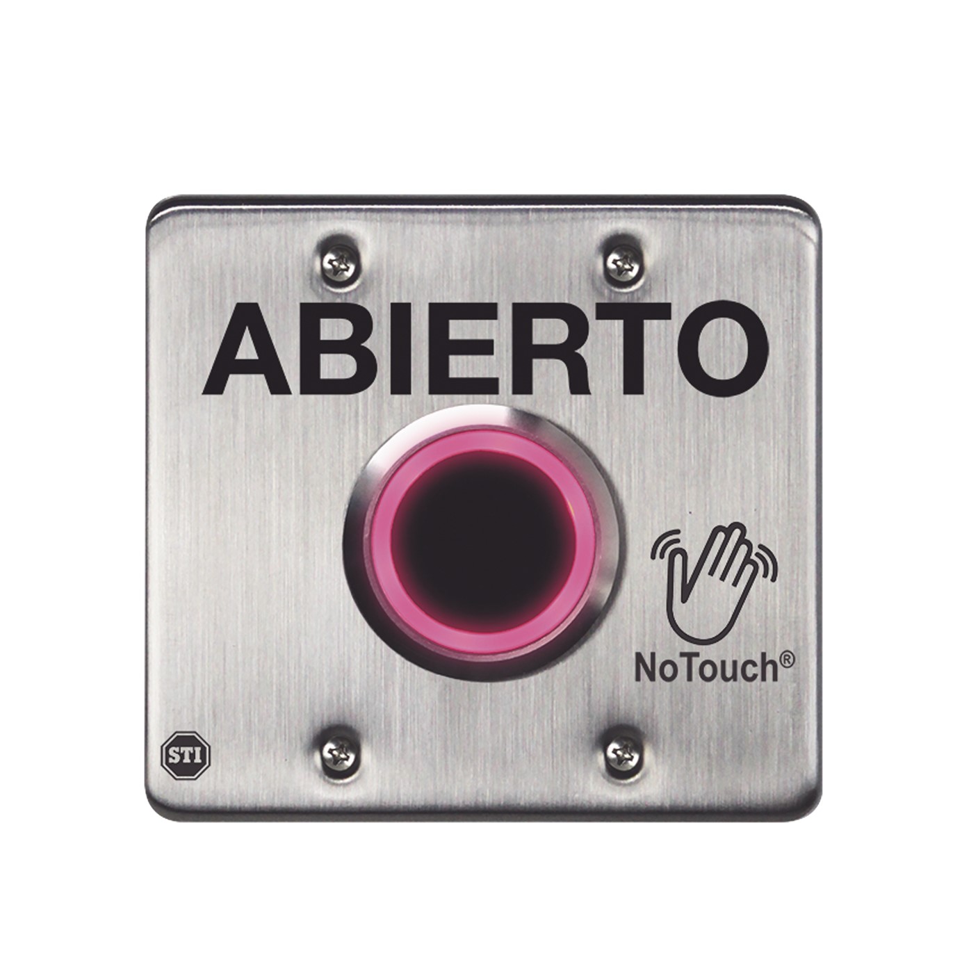 Interruptor IR NoTouch® de Acero Inoxidable, Salida Doble, ABIERTO - Imagen 2