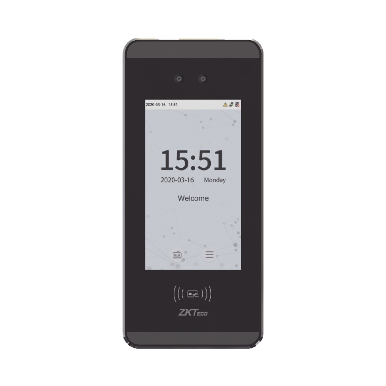 Terminal de reconocimiento Facial para 3,000 usuarios / Lector de tarjetas EM / Compatible con ZKBioCVAccess y ZKBioCVsecurity