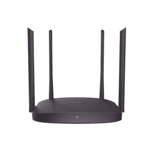 Router Inalámbrico WISP / Hasta 1200 Mbps / Doble Banda AC (2.4 GHz y 5 GHz) / 4 Puertos 10/100 Mbps / 4 Antenas Omnidireccional de 5 dBi / Interior
