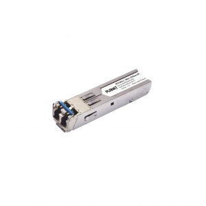 Transceptor Industrial, SFP de 10 G, Conector LC, Fibra Multimodo, Hasta 300 m, Soporta temperaturas de -40 a 85°C.