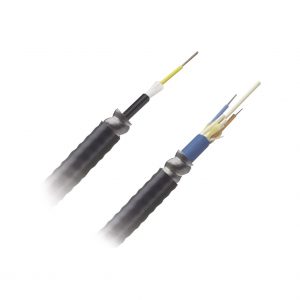 Cable de Fibra Óptica de 12 hilos, Monomodo OS2, Interior/Exterior, Armada, Loose Tube 250um, OFCR (Riser), Precio Por Metro