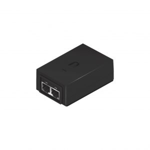 Adaptador PoE Ubiquiti de 24 VDC, 1.25 A con puerto Gigabit
