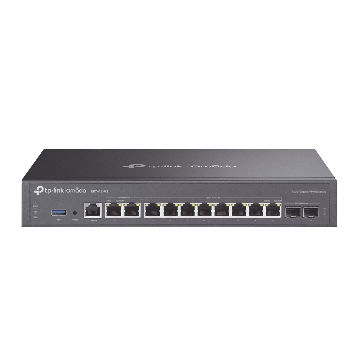 Router Omada VPN / SDN Multi-WAN Gigabit / 2 Puertos WAN/LAN RJ45 2.5 Gigabit / 8 Puertos WAN/LAN RJ45 Gigabit / 2 Puertos WAN/LAN SFP Gigabit / 1,000,000 Sesiones Concurrentes / Administración Centralizada Omada o Stand-Alone