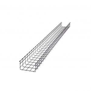 Charola Tipo Malla 105/200 mm, Acabado Electro Zinc, Hasta 334 Cables Cat6, Tramo de 3 Metros