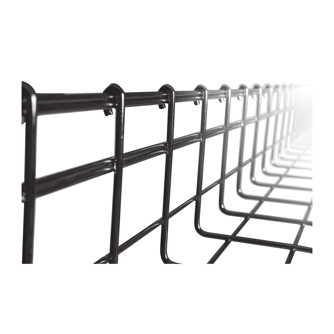 Charola Tipo Malla 105/200 mm, Acabado Electro Zinc, Hasta 334 Cables Cat6, Tramo de 3 Metros - Imagen 2