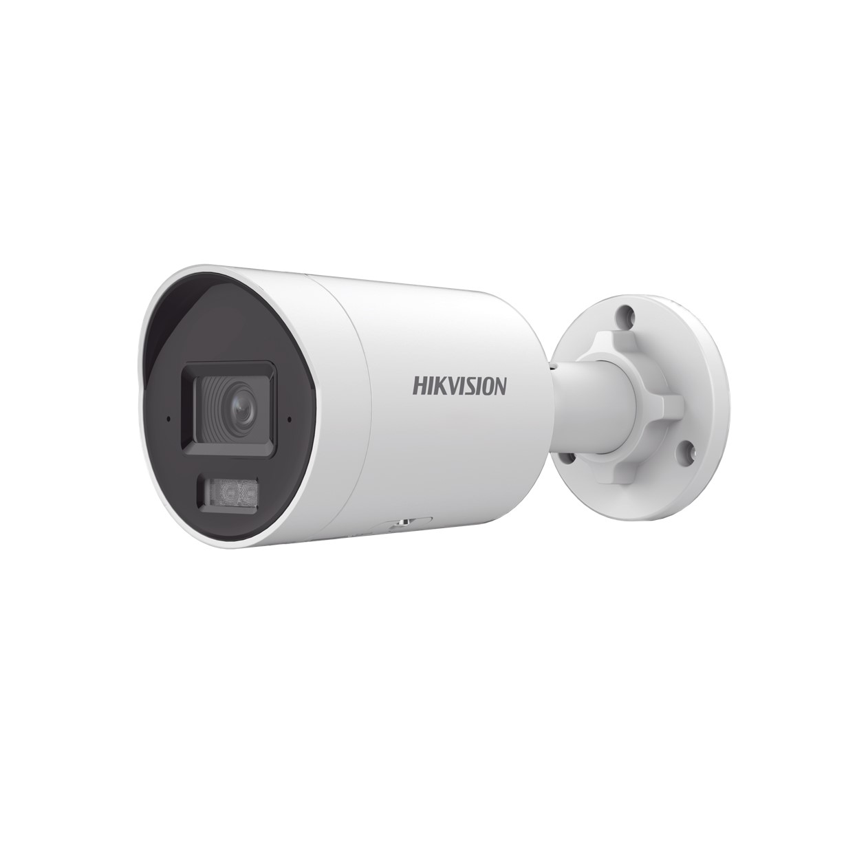 Bala IP 8 Megapixel (4K) / Imagen a Color 24/7 / Lente 2.8 mm / Luz Blanca 40 mts / Exterior IP67 / WDR 130 dB / Entrada y Salida de Audio y Alarma / Captura Facial / ONVIF / Micro SD / Micrófono Integrado