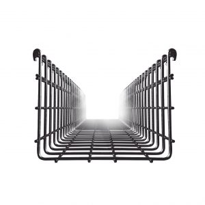 Charola Tipo Malla 150/200 mm, Acabado Electro Zinc, Hasta 477 Cables Cat6, Tramo de 3 Metros