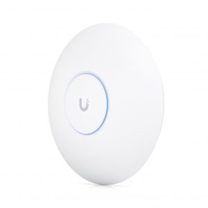 Access Point UniFi U7 Pro Max con 8 streams espaciales / para Techo o Pared / Tribanda (2.4/5/6GHz) / Radio Dedicado a Escaneo Espectral / Puerto 2.5 GbE / +500 clientes / POE+ (No incluido) / Para alta densidad de usuarios en escenarios exigentes