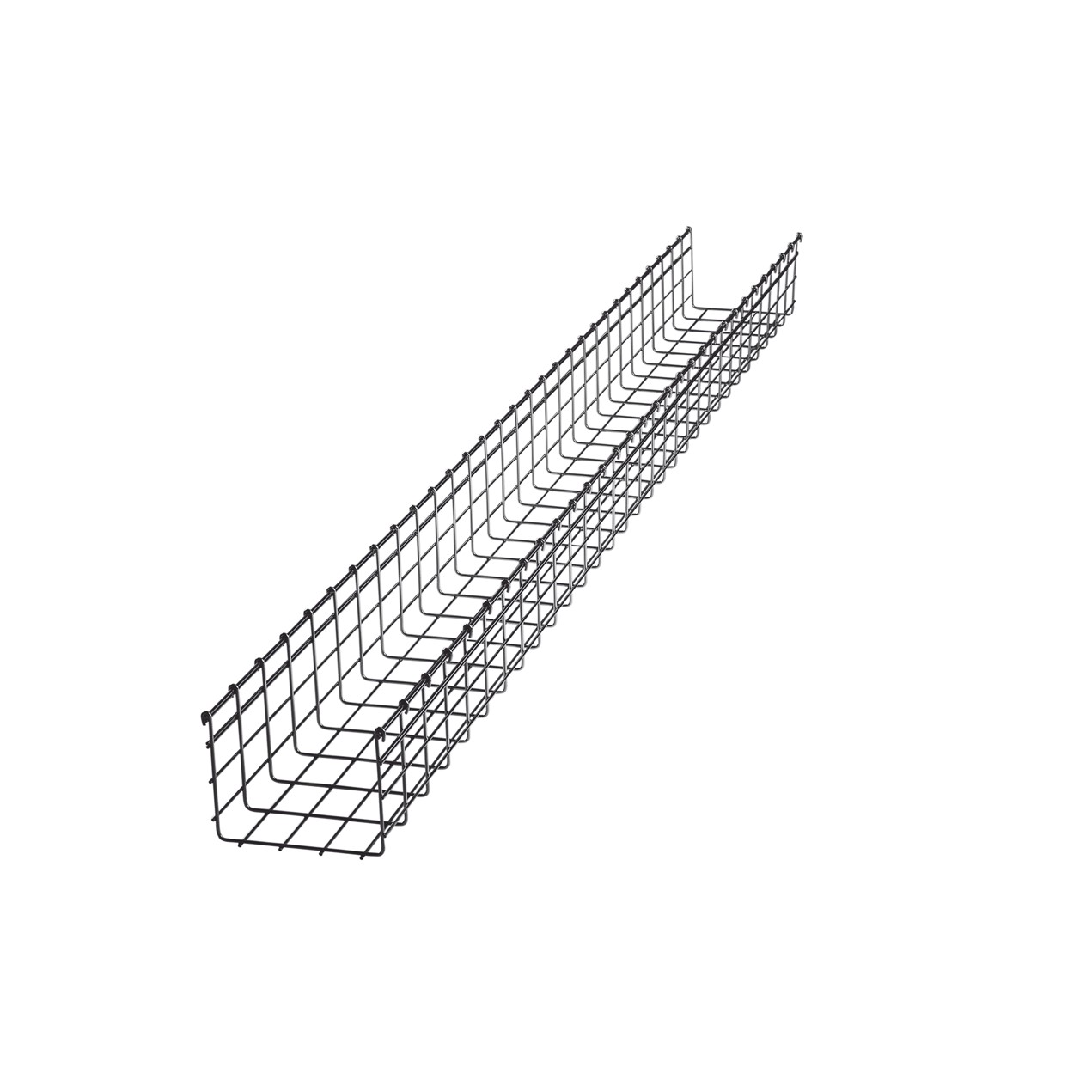 Charola Tipo Malla 150/200 mm, Acabado Electro Zinc, Hasta 477 Cables Cat6, Tramo de 3 Metros - Imagen 2