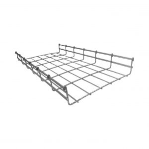 Charola Bimetálica Tipo Malla 54/300 mm, Ideal Para Utilizarse al Exterior o Zonas Húmedas, Hasta 258 Cables Cat6, Tramo de 3 Metros