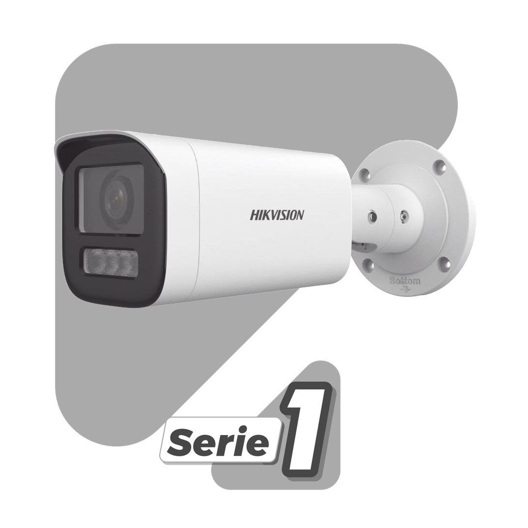 Bala IP 4 Megapíxel / Lente Mot. 2.8 a 12 mm / Dual Light (50 mts IR + 50 mts Luz Blanca) / ACUSENSE Lite / Audio de Dos Vías / Luz Intermitente y Alerta de Audio / Exterior IP67 / WDR 120 dB / PoE / Micro SD - Imagen 2