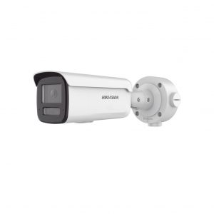 Bala IP 8 Megapixel / Lente 4 mm / Dual Light (60 mts IR + 60 mts Luz Blanca ) / Darkfighter S / Exterior IP67 / WDR 130 dB / 4 Analíticos: AcuSense, Deteccion Facial, Conteo de Personas por Cruce y Zona