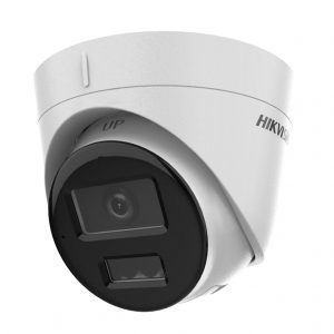 [Dual Light] Turret IP 4 Megapixel / Lente 2.8 mm / 30 mts IR + 30 mts Luz Blanca / Micrófono Integrado / ACUSENSE Lite / Exterior IP67 / H.265 / PoE / ONVIF / Micro SD
