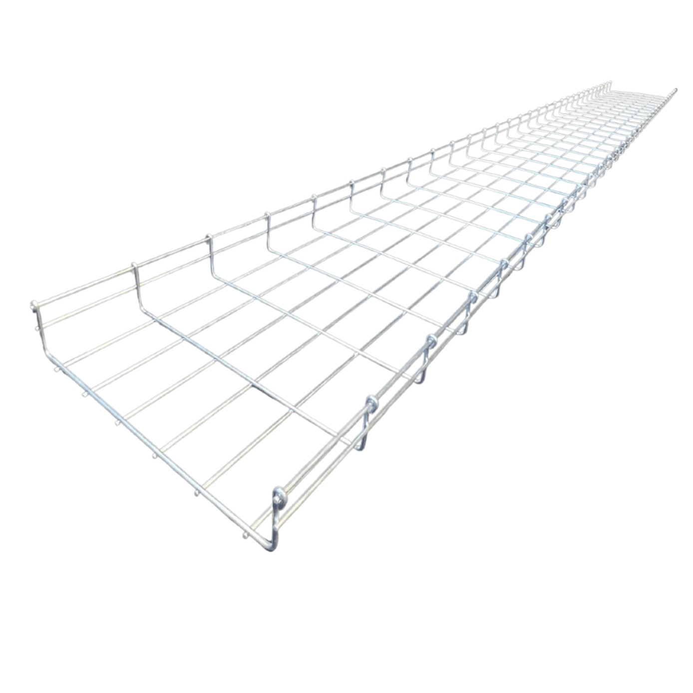 Charola Tipo Malla Línea MallaFils® 300x54 mm para hasta 232 Cables Cat6 / Uso Interior con Acabado EZ / Tramo 3 m - Imagen 3