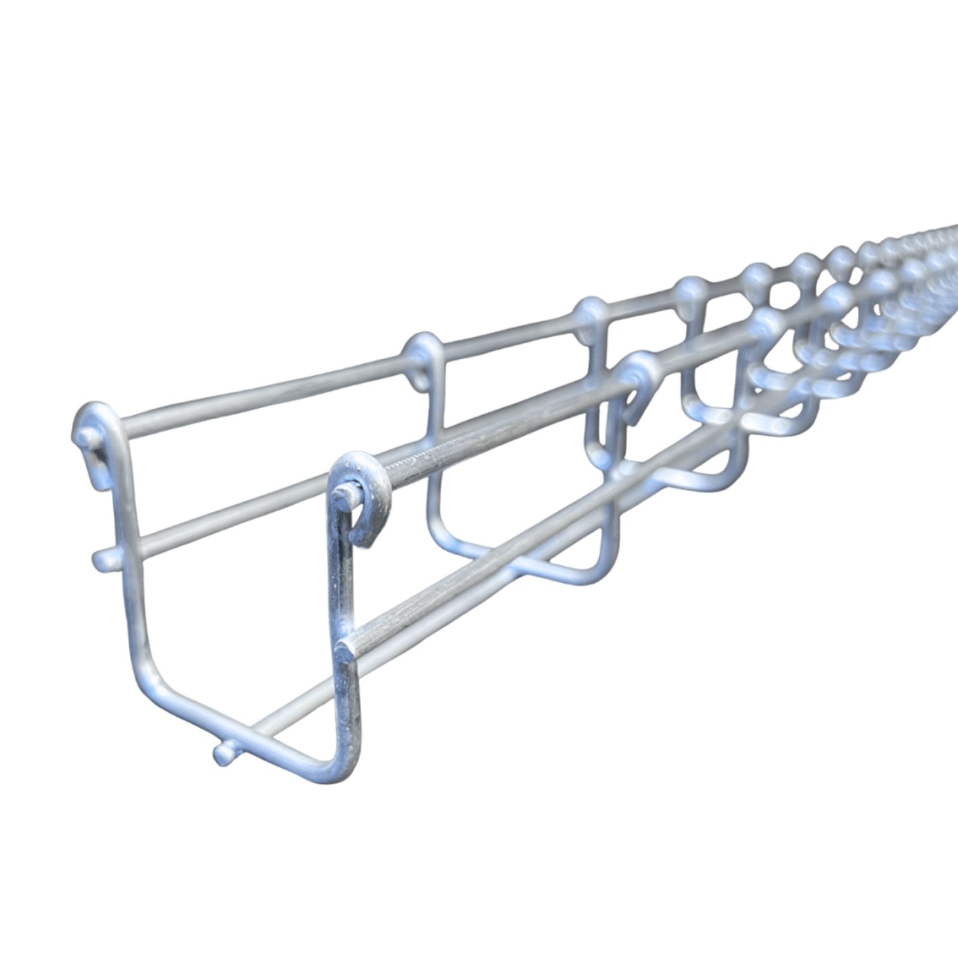 Charola Tipo Malla Línea MallaFils® 50x54 mm para hasta 38 Cables Cat6 / Uso Interior con Acabado EZ / Tramo 3 m - Imagen 2