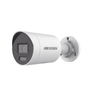 [Dual Light + 2 Micrófonos Integrados] Bala IP 8 Megapixel (4K) / Lente 2.8 mm / 40 mts Luz Blanca + 40 mts IR / ACUSENSE / Exterior IP67 / WDR 120 dB / PoE / Micro SD / Metal / ACUSEARCH