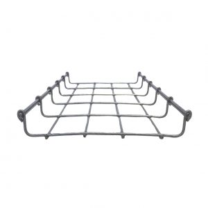 Charola Bimetálica Tipo Malla 33/200 mm, Ideal Para Utilizarse al Exterior o Zonas Húmedas, Hasta 105 Cables Cat6, Tramo de 3 Metros