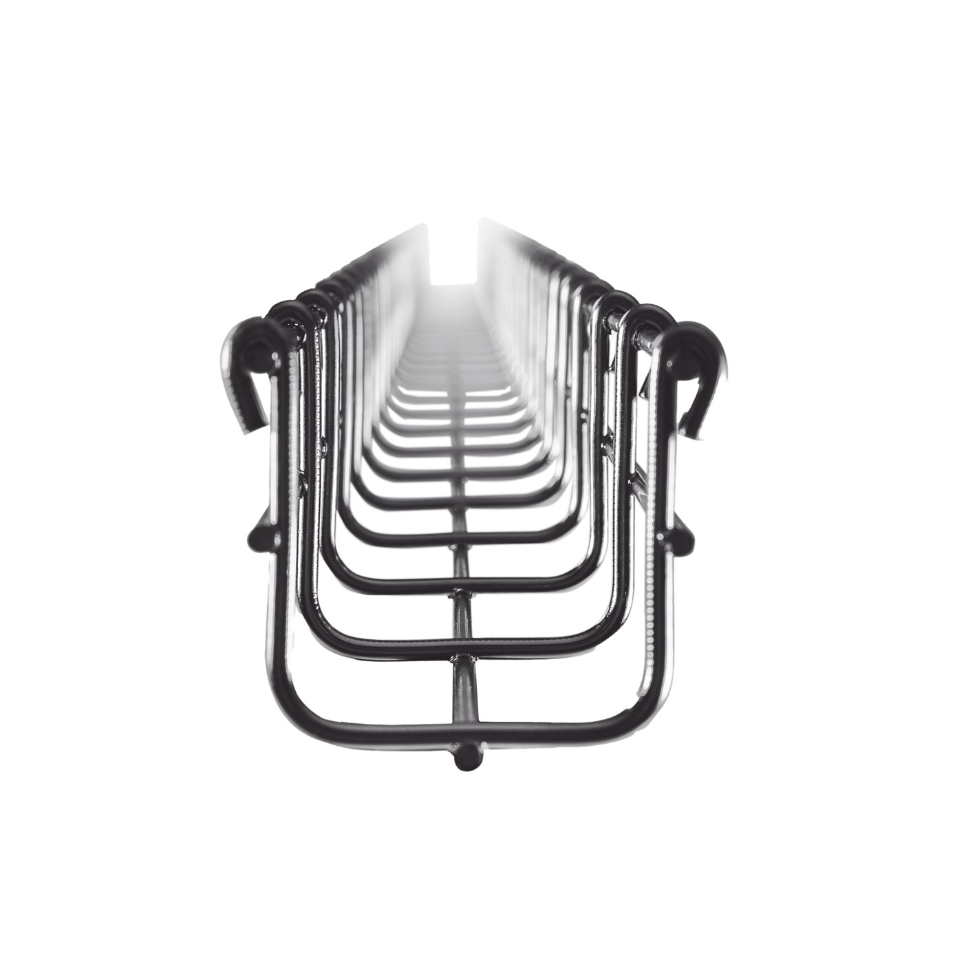 Charola Tipo Malla 54/50 mm, Acabado Electro Zinc, Hasta 43 Cables Cat6, Tramo de 3 Metros