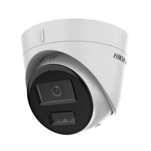 [Dual Light] Turret IP 2 Megapixel / Lente 2.8 mm / 30 mts IR + 30 mts Luz Blanca / Micrófono Integrado / ACUSENSE Lite / Exterior IP67 / H.265 / PoE / ONVIF / Micro SD