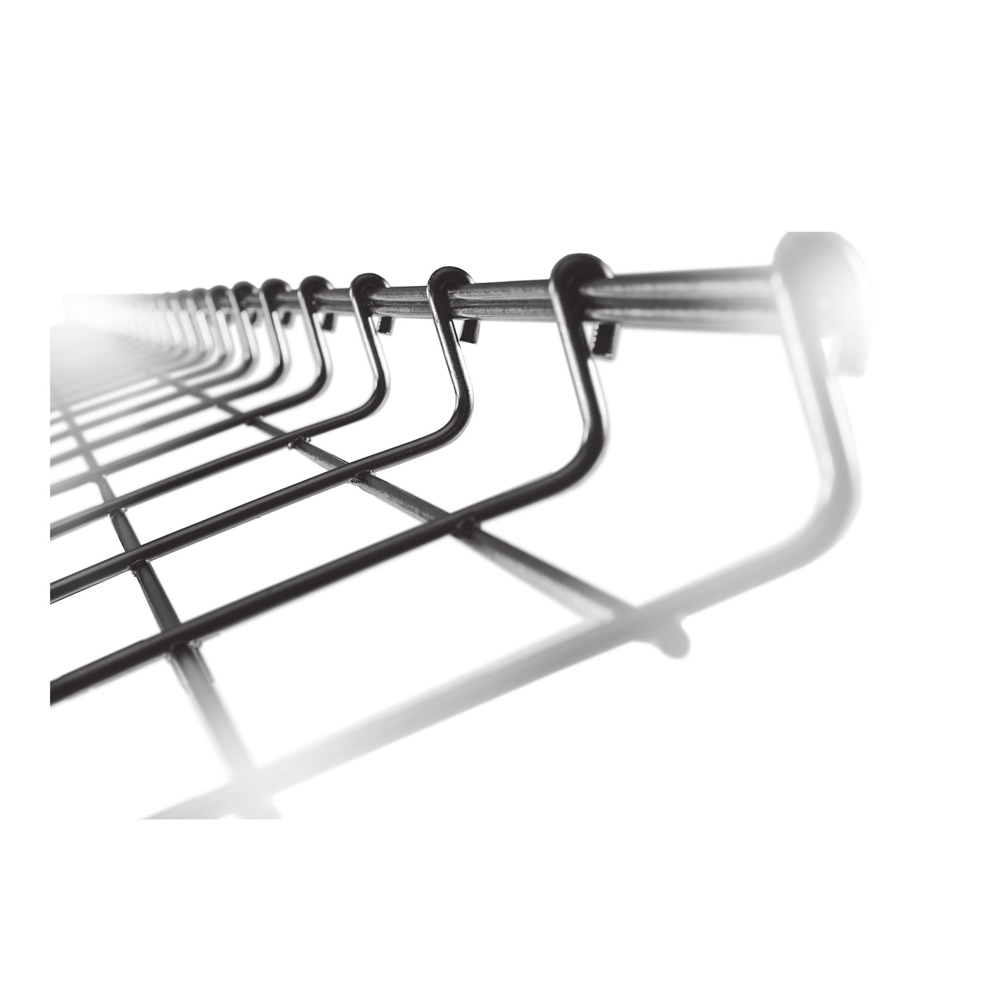 Charola Tipo Malla 33/200 mm, Acabado Electro Zinc, Hasta 105 Cables Cat6, Tramo de 3 Metros - Imagen 2