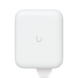 Access Point UniFi WiFi U7 Outdoor WiFi 7 802.11be Doble Banda, MU-MIMO 2x2 en Cada Banda, Puerto de 2.5 GbE, Antena Sectorial Integrada de 90° en 2.4 GHz y 45° en 5 GHz, Conectores para Antenas Omnidireccionales (incluidas), No Incluye Inyector P