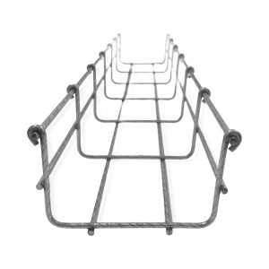 Charola Bimetálica Tipo Malla 54/100 mm, Ideal Para Utilizarse al Exterior o Zonas Húmedas, Hasta 86 Cables Cat6, Tramo de 3 Metros