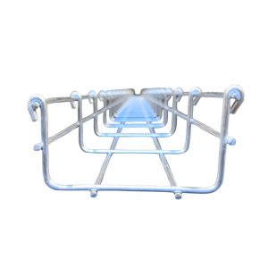 Charola Tipo Malla Línea MallaFils® 100x54 mm para hasta 77 Cables Cat6 / Uso Interior con Acabado EZ / Tramo 3 m