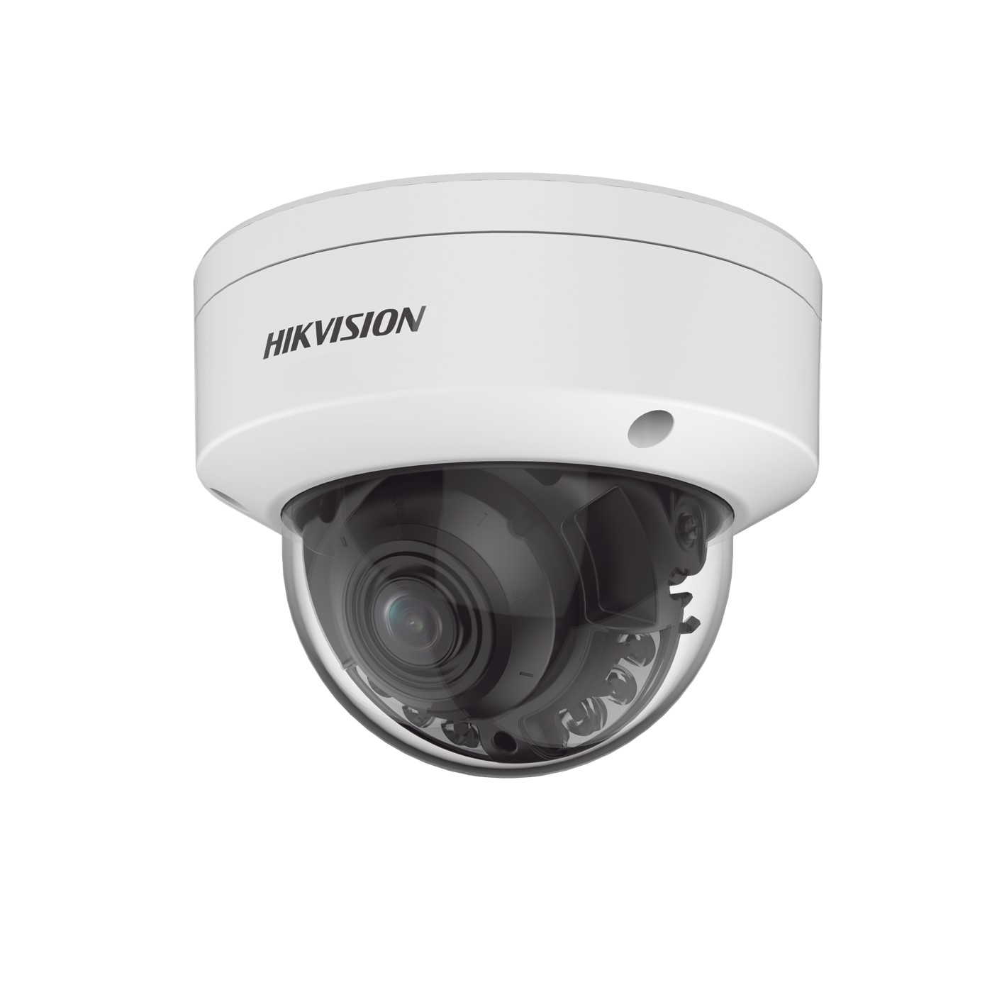 Domo IP 4 Megapixel / ColorVu / Lente 2.7 - 13.5 mm / Luz Blanca 40 mts / WDR 130 dB / Exterior IP67 / IK10 / Captura Facial / Conteo de Personas / Videoanaliticos / AcuSense