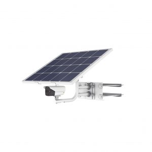 Kit Cámara Térmica Solar - Resolución 256 x 192 / Rango de temperatura -20°C a 150°C / Fusión de imagen bi-espectro / Alarma audible y estroboscópica / 4G LTE / Batería Lithium 360Wh / Panel solar 80W / IP