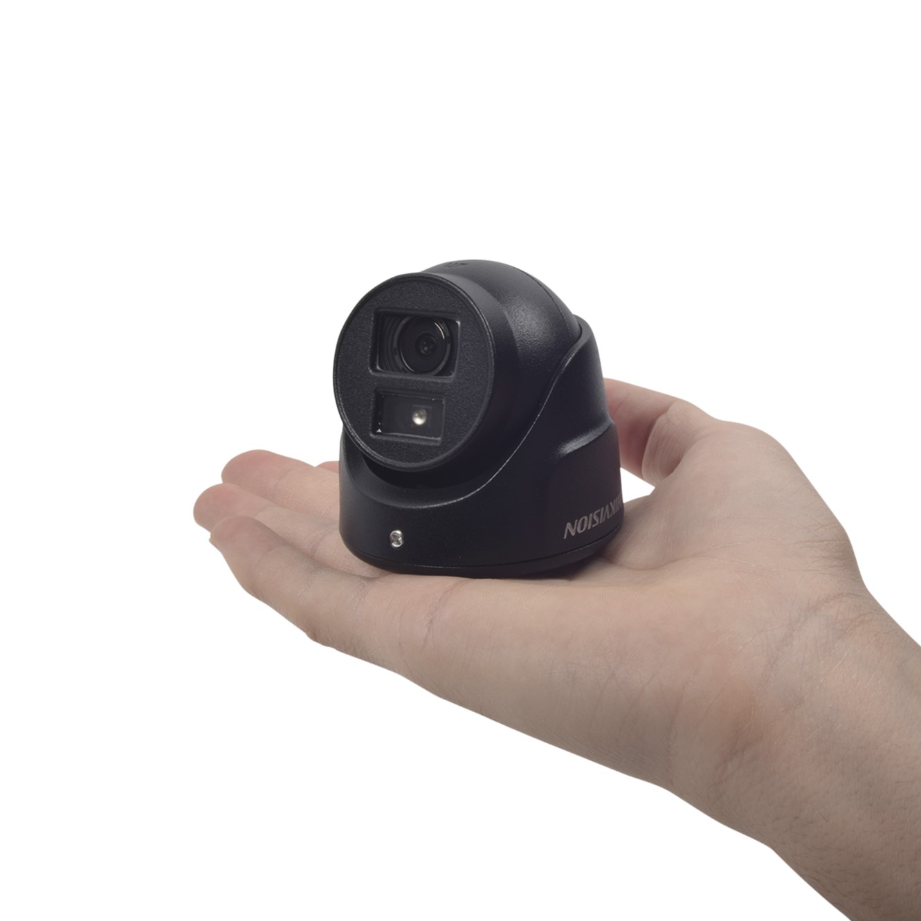 Ultra Mini Turret TURBO 2 Megapixeles (1080p) / Gran Angular / Lente 2.8 mm / 20 mts IR EXIR / Exterior IP67 / 4 Tecnologías (TVI / AHD / CVBS) / dWDR / Color Negro - Imagen 2
