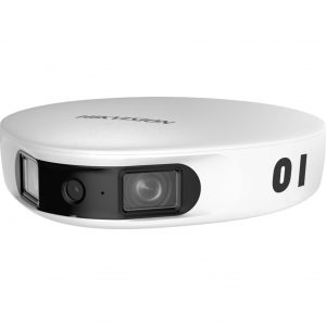 PanoVu Series / Vista Panorámica 180° / 32 Megapixel en Total / 2 Micrófonos Integrados / IP65 / PoE+ / Micro SD / Ideal para Grabar Partidos de Futbol