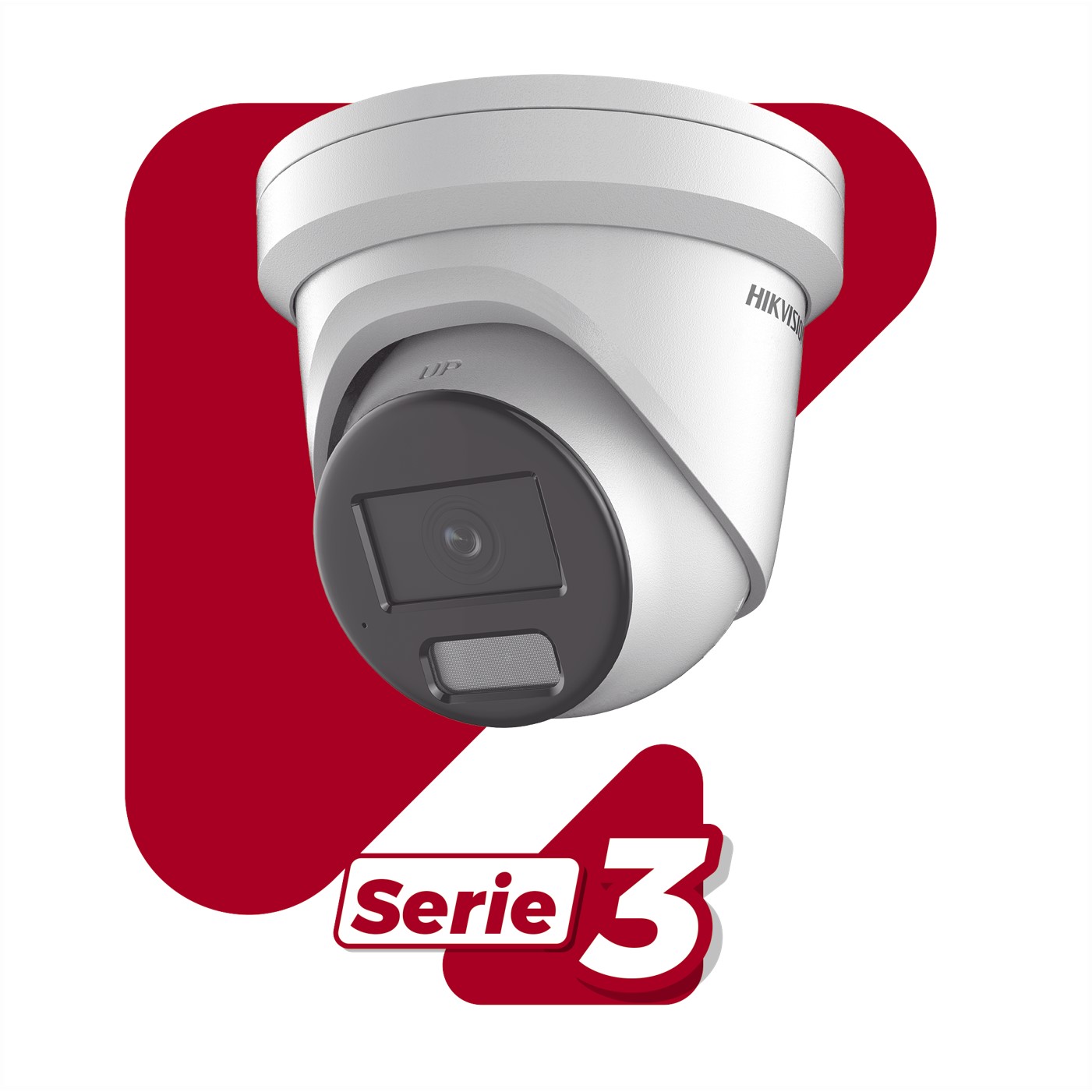 Turret IP 8 Megapixel (4K) / Lente 2.8 mm / Dual Light (40 mts IR + 40 mts Luz Blanca) / DARKFIGHTER S / Exterior IP67 / Microfono Integrado / WDR 130 dB / 4 Analíticos: AcuSense, Deteccion Facial, Conteo de Personas por Cruce y Zona - Imagen 2