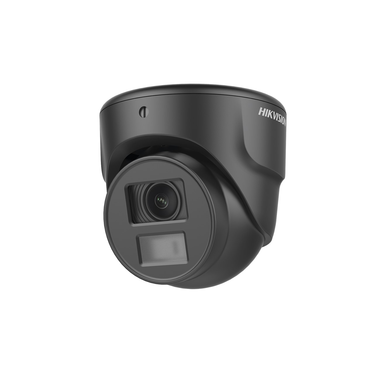 Ultra Mini Turret TURBO 2 Megapixeles (1080p) / Gran Angular / Lente 2.8 mm / 20 mts IR EXIR / Exterior IP67 / 4 Tecnologías (TVI / AHD / CVBS) / dWDR / Color Negro