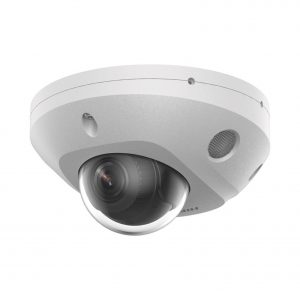[Dual Light + 2 Micrófonos Integrados] Mini Domo IP 4 Megapixel / Lente 2.8 mm / 30 mts Luz Blanca + 30 mts IR / ACUSENSE / Exterior IP67 / IK08 / WDR 120 dB / PoE / ONVIF / MicroSD / ACUSEARCH