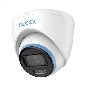 [Dual Light + ColorVu] Turret TurboHD 3K / 5 Megapixel / Lente 3.6 mm / 40 mts IR EXIR + 40 mts Luz Blanca / Micrófono Integrado / Exterior IP67 / dWDR