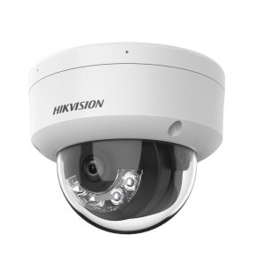 [Dual Light] Domo IP 4 Megapixel / Lente 2.8 mm / 30 mts IR + 30 mts Luz Blanca / Micrófono Integrado / Antivandálico IK08 / Exterior IP67 / H.265 / PoE / ONVIF / Micro SD