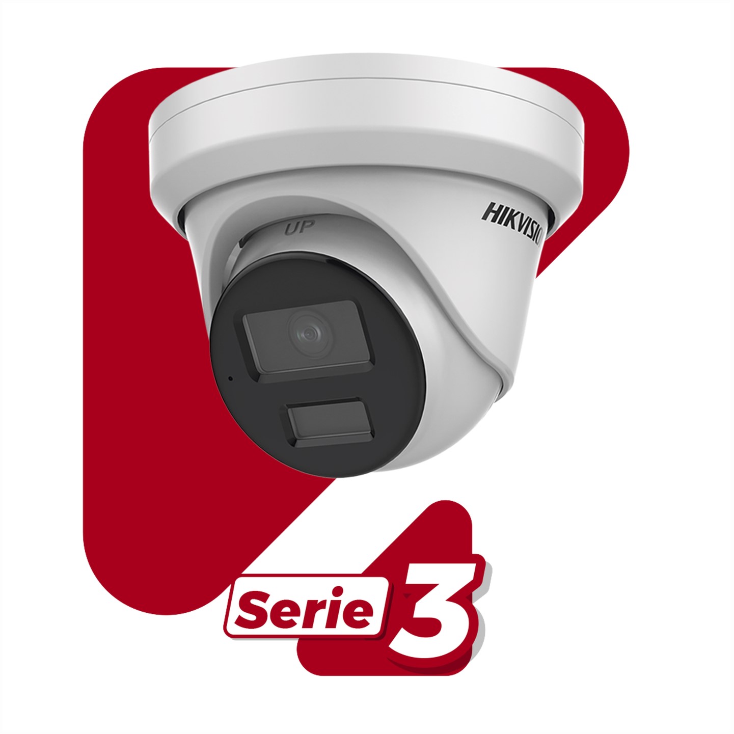 Turret IP 4 Megapixel / Lente 2.8 mm / 40 mts IR / Exterior IP67 / DARKFIGHTER / Audio y Alarma I/O / PoE / ONVIF / Micro SD / 4 Analíticos: AcuSense, Deteccion Facial, Conteo de Personas por Cruce y Zona - Imagen 2