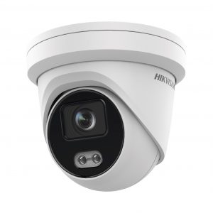 Turret IP 4 Megapixel / Imagen a color 24/7 / Lente 4 mm / Luz Blanca 40 mts / Exterior IP67 / Micrófono Integrado / WDR 120 dB / Audio y Alarma / Onvif / MicroSD