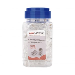 Bote con 100 Piezas de Plug Modular RJ45 / Cat 6 / Chapado en Oro a 15 Micras / Sin Blindaje / Facil Instalación / Uso Interior / Soporta Norma TIA-568B / Cumple con RoHS 2.0