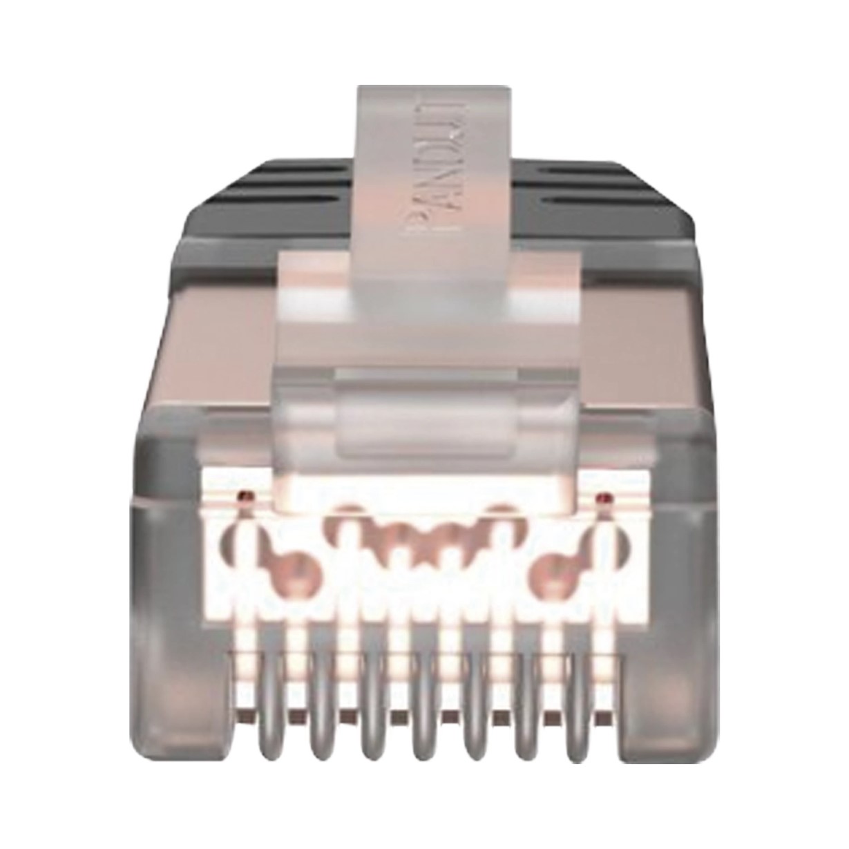 Plug RJ45 Cat6 Blindado, Para Cable Calibre 24-26 AWG, Chapado en Oro de 50 micras, Paquete de 100 Piezas - Imagen 4