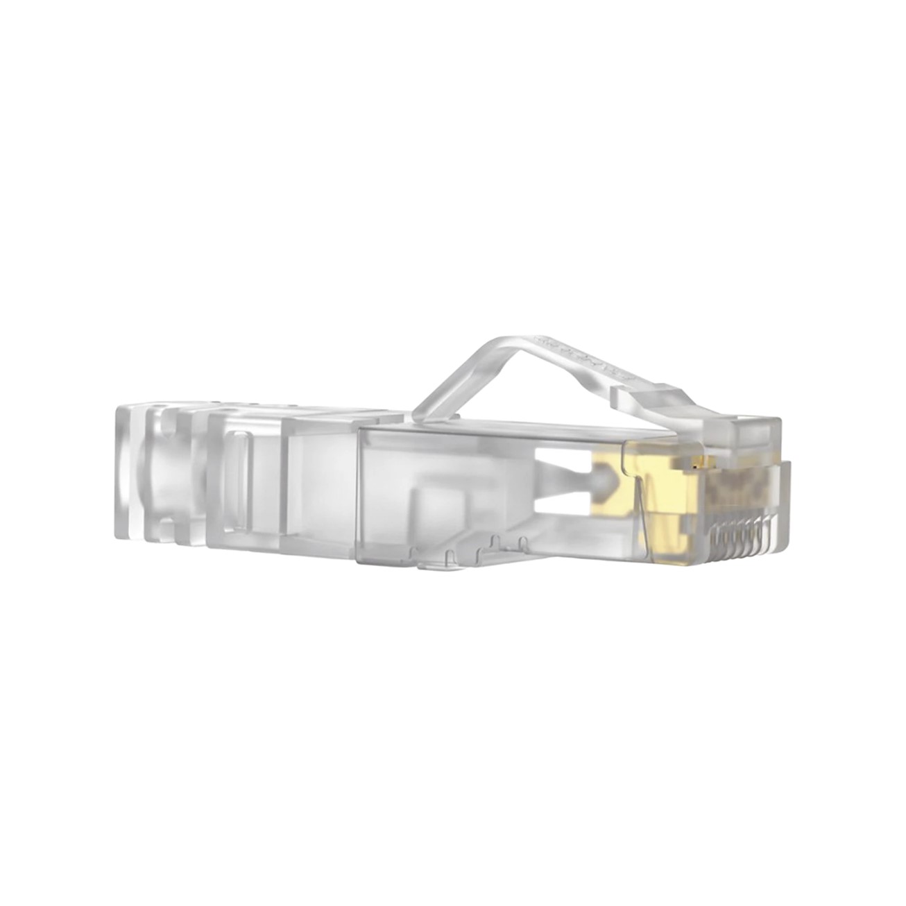 Plug RJ45 Cat6A, Para Cable UTP de Calibre 23-24 AWG, Chapado en Oro de 50 Micras, Paquete de 100 Piezas - Imagen 4